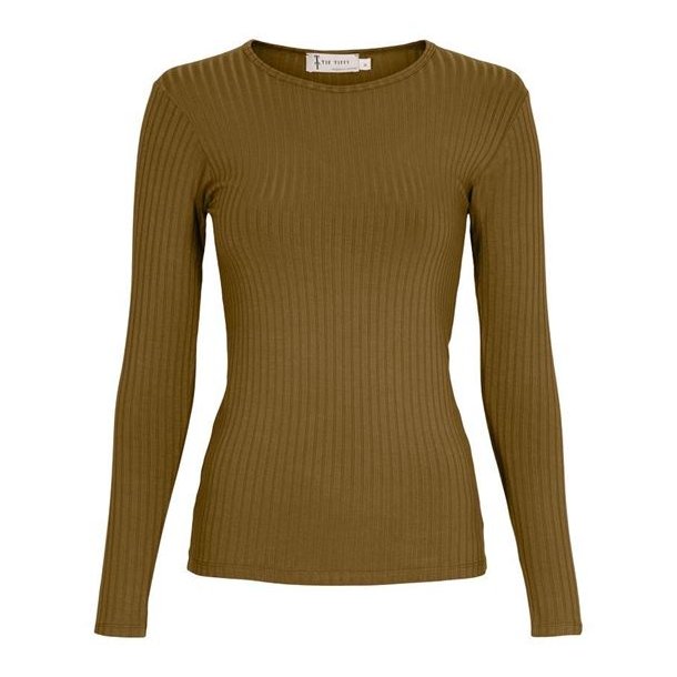TIF TIFFY - Bluse Janett Long Sleeve - Capers