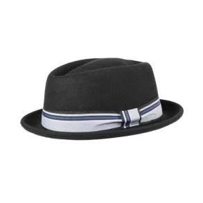 MJM - Uld Hat - Diamond 32 WP crushable - Sort