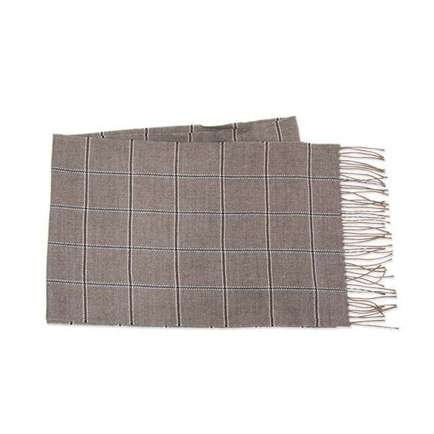 MJM - Halstrklde Pedro Wool Mix - Grey