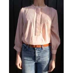 Craft Sisters - Skjortebluse Aia Blouse - Nude