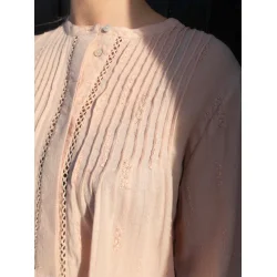 Craft Sisters - Skjortebluse Aia Blouse - Nude