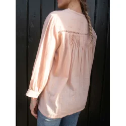 Craft Sisters - Skjortebluse Aia Blouse - Nude