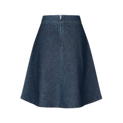Mads Nrgaard - Nederdel Heavy Denim Stelly Skirt - Vintage Blue