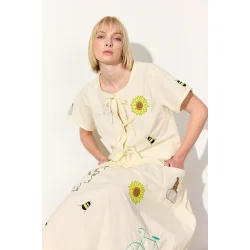 Hunkn - Loretta Skirt - Cream