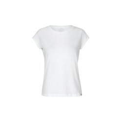 Mads Nrgaard - T-Shirt Fine Jersey Teasy Tee - White