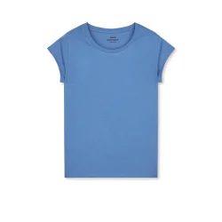 Mads N�rgaard - T-shirt Organic Favorite Teasy tee - Bright Cobalt