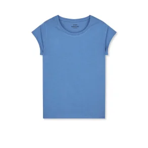 Mads N�rgaard - T-shirt Organic Favorite Teasy tee - Bright Cobalt