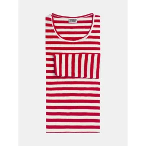 N�rgaard Paa Str�get - T-shirt 101 Broadway - Red/Ecru