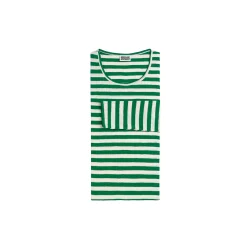 Nrgaard Paa Strget - T-shirt 101 Broadway - Green/Ecru