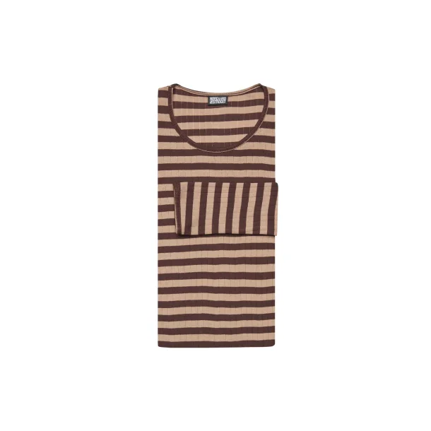 Nrgaard Paa Strget - T-shirt 101 Broadway Regular - Brown/Camel