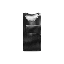 Nrgaard Paa Strget - T-shirt 101 NPS Stripes Regular - Black/Ecru