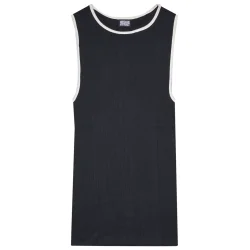 N�rgaard Paa Str�get - Tank Top Kontrast - Black/Ecru