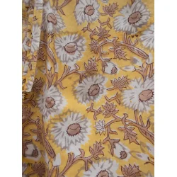 Craft Sisters - Pyjamas Blockprint - Yellow