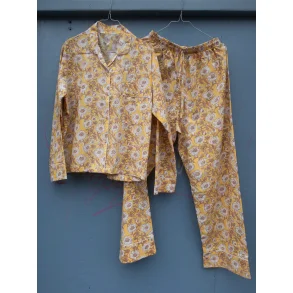 Craft Sisters - Pyjamas Blockprint - Yellow