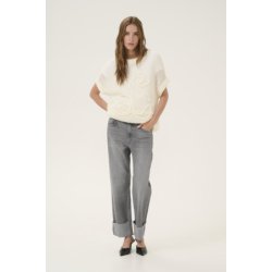 My Essential Wardrobe - Jeans Dallas - High straight Y - Light grey wash