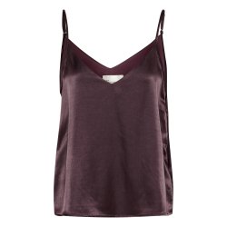 My Essential Wardrobe - Estelle Strap Top - Fudge