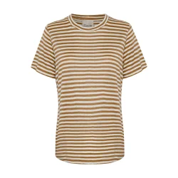 My Essential Wardrobe - Lisa Striped Tee - Dijon Striped