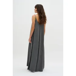 My Essential Wardrobe - Nelly MW strap dress - Medium Grey Wash