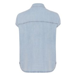My Essential Wardrobe - Skjorte Nelly Shirt - Light Blue Wash