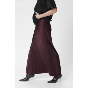 My Essential Wardrobe - Nederdel Estelle Long Skirt - Fudge
