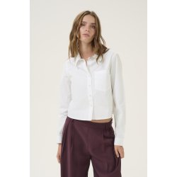 My Essential Wardrobe - Sunna Skjorte - Short Shirt - Hvid