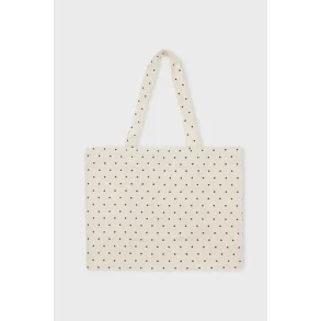  Moshi Moshi Mind - Medium Dot Bag - Ecru/Black