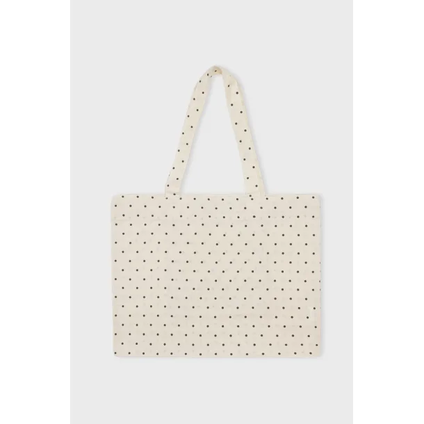  Moshi Moshi Mind - Medium Dot Bag - Ecru/Black
