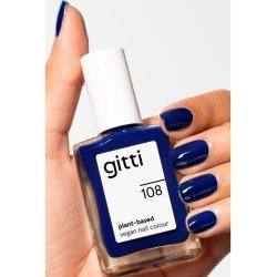Gitti - Neglelak 108 - Midnight Blue, 15 ml