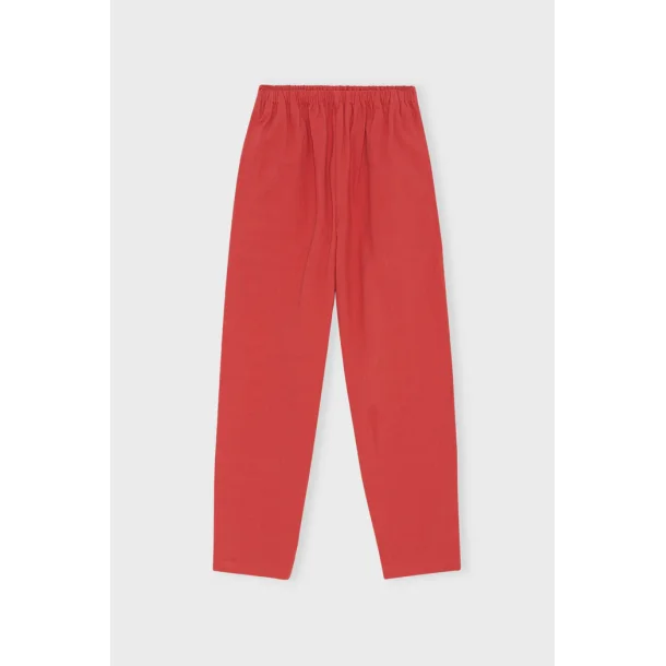 Moshi Moshi Mind - Bukser Lower Pants Crepe - Cranberry