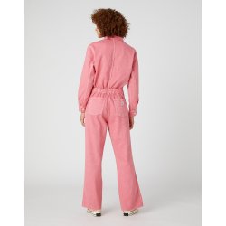 Wrangler - Buksedragt CJ Kick Flare Coveralls - Desert Rose