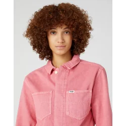 Wrangler - Buksedragt CJ Kick Flare Coveralls - Desert Rose
