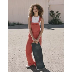 Wrangler - Overalls CJ Flare - Poppy Red