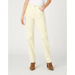 Wrangler - Jeans Mom Straight - Sunshine Stripes 