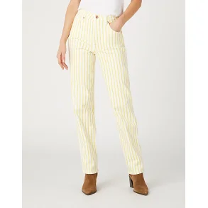 Wrangler - Jeans Mom Straight - Sunshine Stripes 