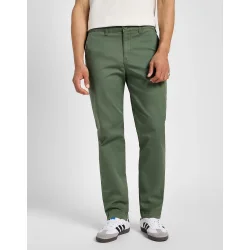 Lee - Bukser Regular Straight Chino - Olive Grove