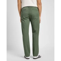 Lee - Bukser Regular Straight Chino - Olive Grove