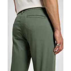 Lee - Bukser Regular Straight Chino - Olive Grove