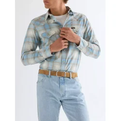 Wrangler - Easy Leather Belt - Brown Suede