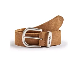 Wrangler - Easy Leather Belt - Brown Suede