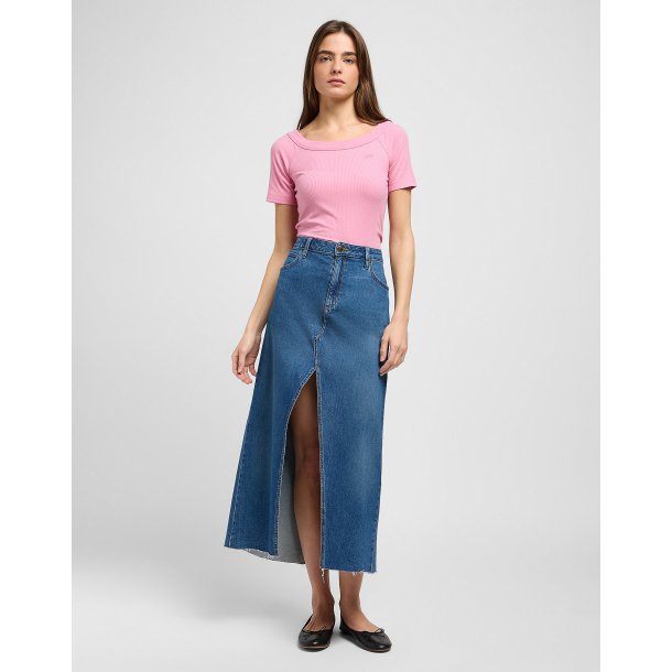 Lee - Nederdel Maxi Skirt - Sunken Waterfall 