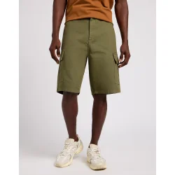 Lee - Shorts Cargo Short Loose - Olive Green