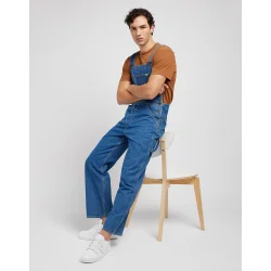 Lee - Overalls Relaxed Bib - Mid Shade