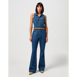 Wrangler - Buksedragt Racer Back Cat Suit - Indigo Wranch