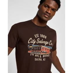 Lee - T-Shirt SS Working West - Espresso