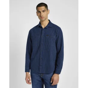 Lee - Skjorte Worker shirt 2 - Indigo