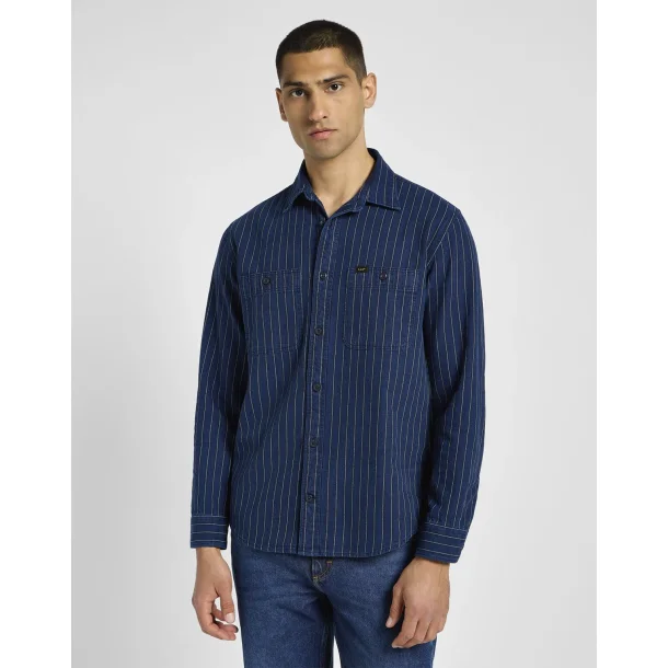 Lee - Skjorte Worker shirt 2 - Indigo
