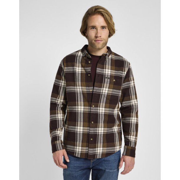 Lee - Skjorte Rivited Shirt - Beet