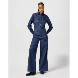 Wrangler - Buksedragt - Trouser Coverall - Aged Blue