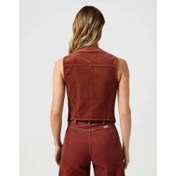 Wrangler - Femme Vest - Madder Brown