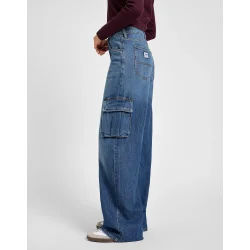Lee - Jeans Slouch Cargo - Indigo Sheen